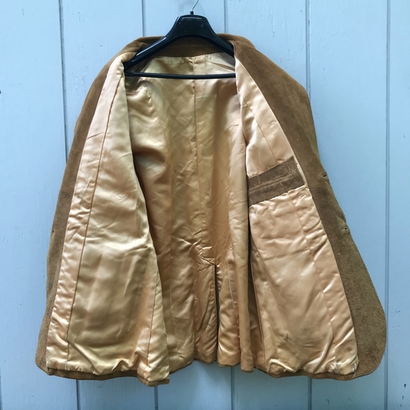 Vintage All-Suede Ranch Blazer—Men's M—Hollywood Hippie Chic—Handmade in Mexico? - Picture 9 of 13